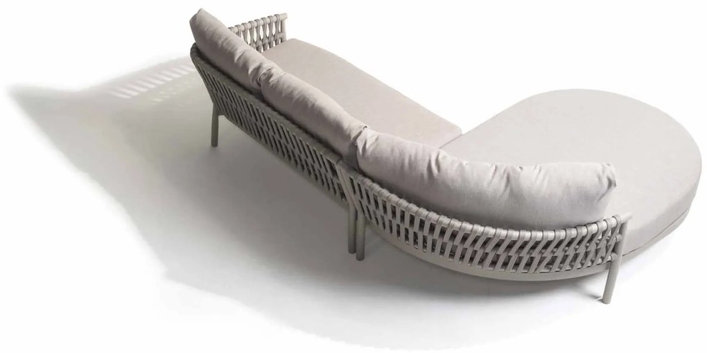 Taste by 4 Seasons Catalana chaise loungebank SALE Loungebank antraciet weerbestendig