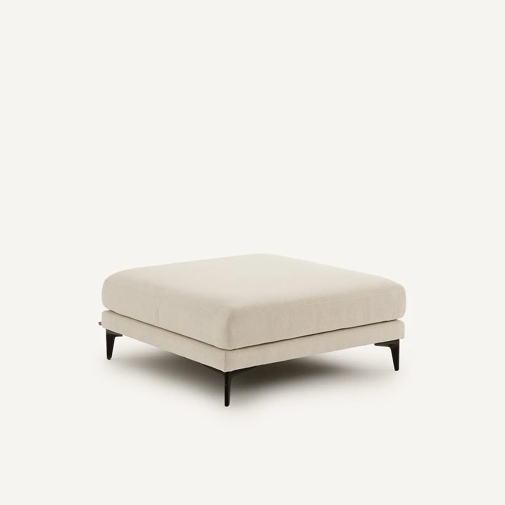 Voetensteun van gevlochten polyester, MODERNISTE, ontwerp van Emmanuel Gallina