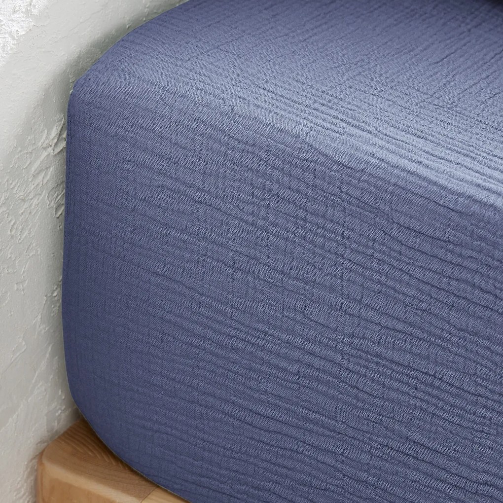 Effen hoeslaken in tetra, omslag 30cm, Kumla