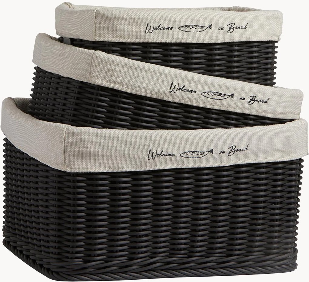 Opbergmanden Hawaii, 3-delig