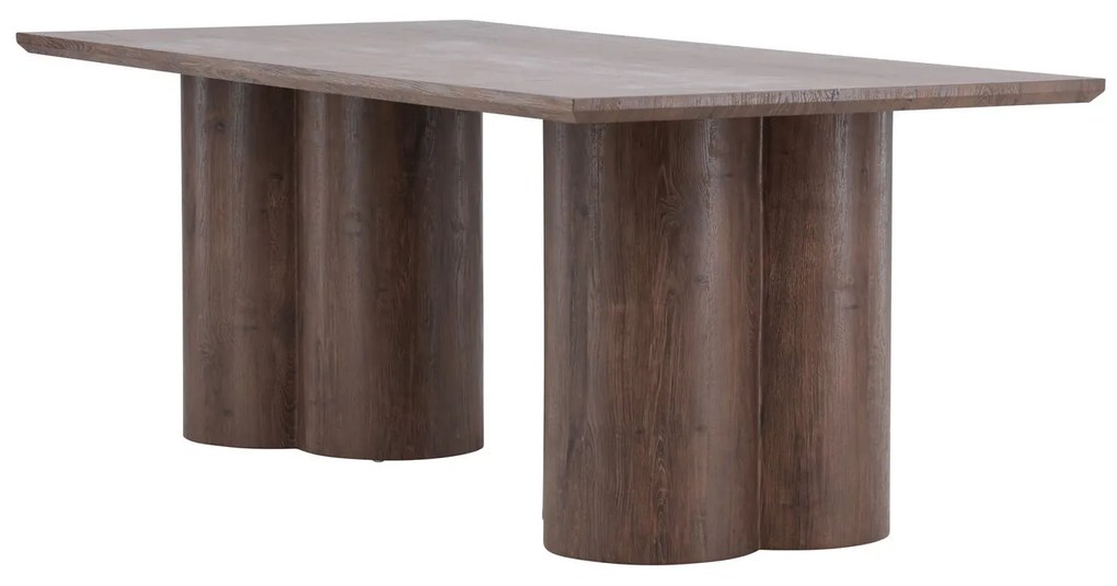 Jörn Eettafel - Oakly - 210x100 cm - Eikenhout Bruin Fineer - Jorn