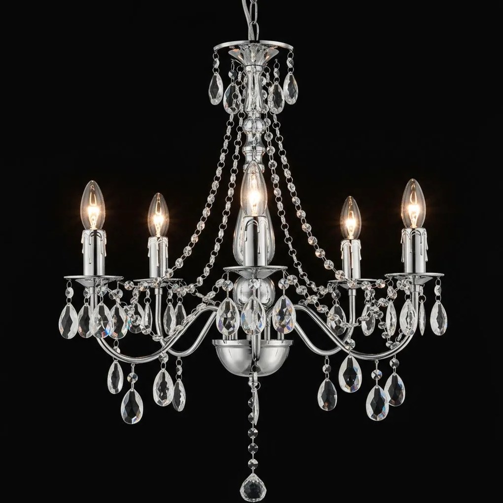 Lamp EBT014-5CP CHROME