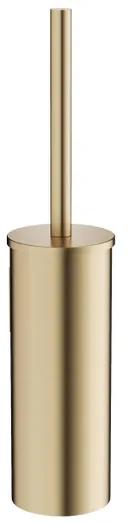 Crosswater MPRO Toiletborstelhouder - wandmodel - geborsteld messing (goud) PRO025F+