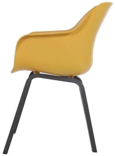 Hartman Sophie Element dining kuipstoel - Curry Yellow