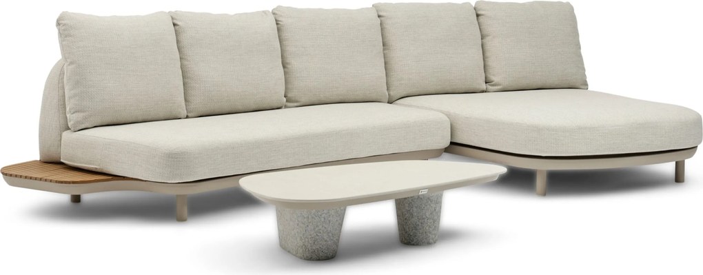 Hoek loungeset 5 personen Rope Zand/Beige  Coco Dunea