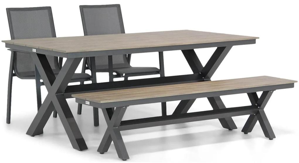 Lifestyle Ultimate/Forest 180 cm dining tuinset 4-delig