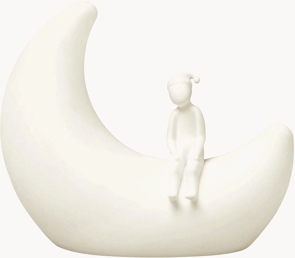 Kleine mobiele LED lamp Moon met kleurverandering