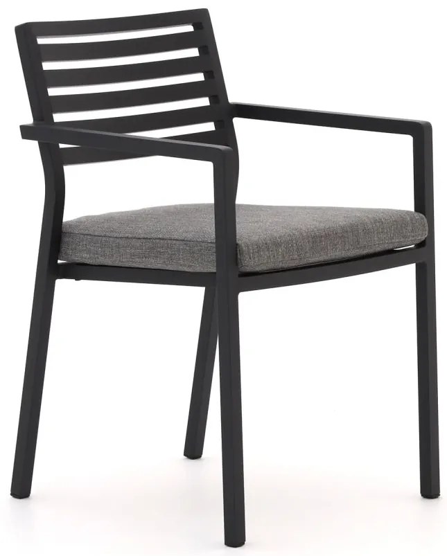 + 15% kassakorting | Dining tuinstoel | Bellagio Rumo | Aluminium | Grijs | Stapelbaar | Kees Smit Tuinmeubelen
