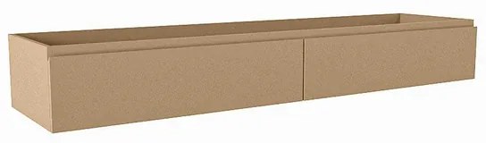 Mondiaz FOGE wastafelonderkast - 180x45x25cm - 2 lades - softclose - Oro M44209Oro