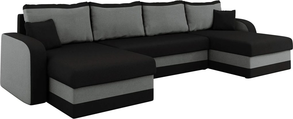 Hoekbank Comfivo 297, Aanwezig, Aanwezig, 304x140x80cm, 158.2 kg, Poten: Kunststof