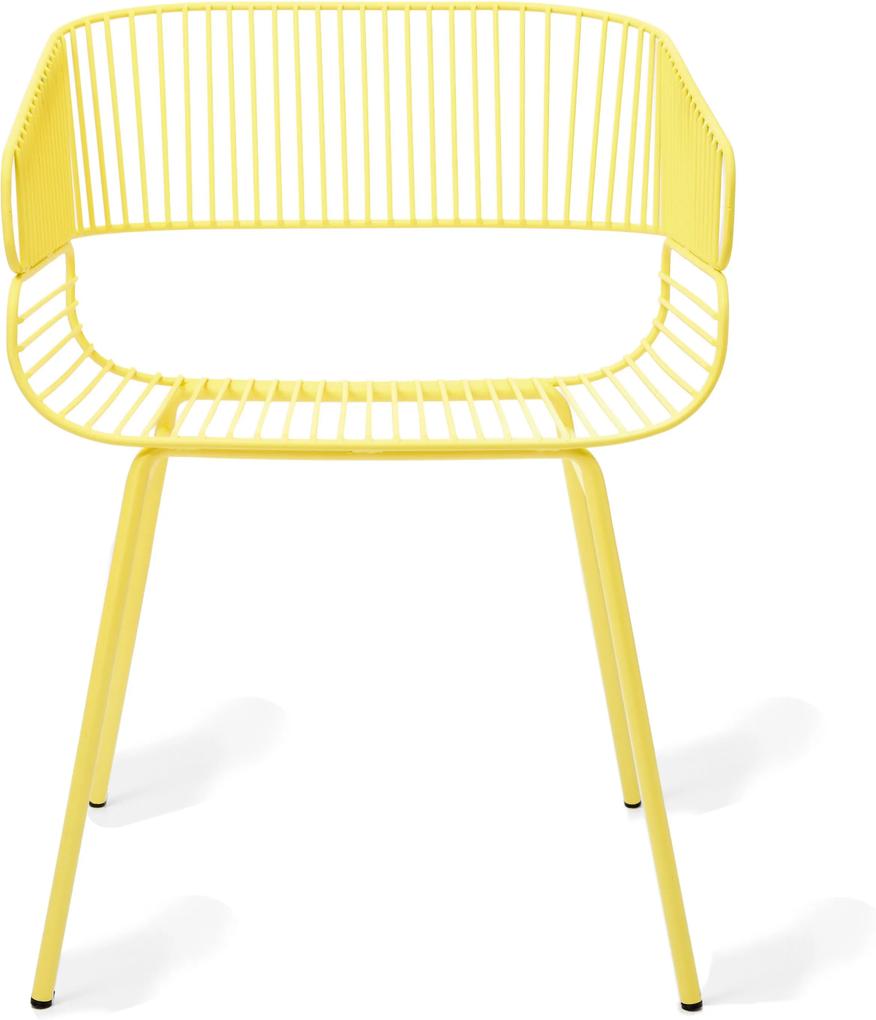 Petite Friture Trame Chair stoel geel