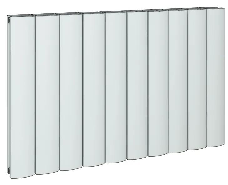 Eastbrook Guardia horizontale aluminium radiator 60x47cm Mat wit 800 watt