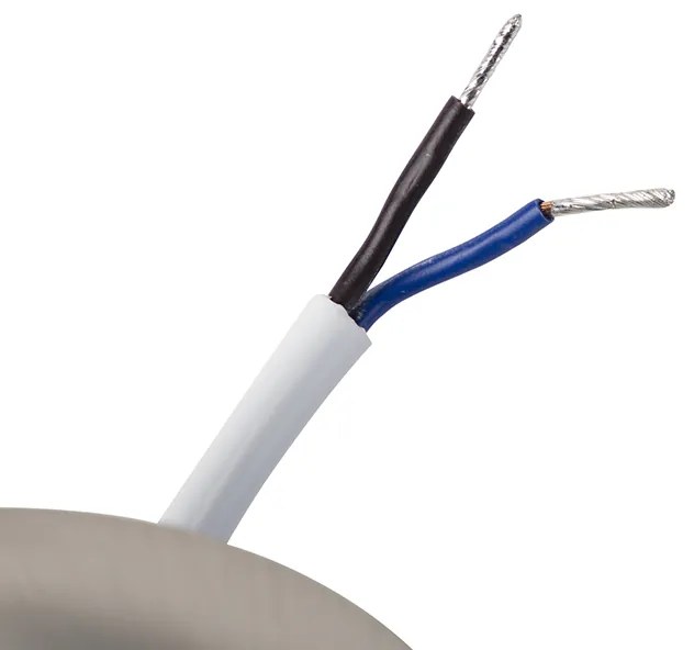 Set van 5 moderne inbouwspots staal incl. LED 3-staps dimbaar - Mio