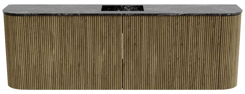 Mondiaz Joya DLux 125cm toiletmeubel ronding links/rechts dusk met wastafel faye midden zonder kraangat lava