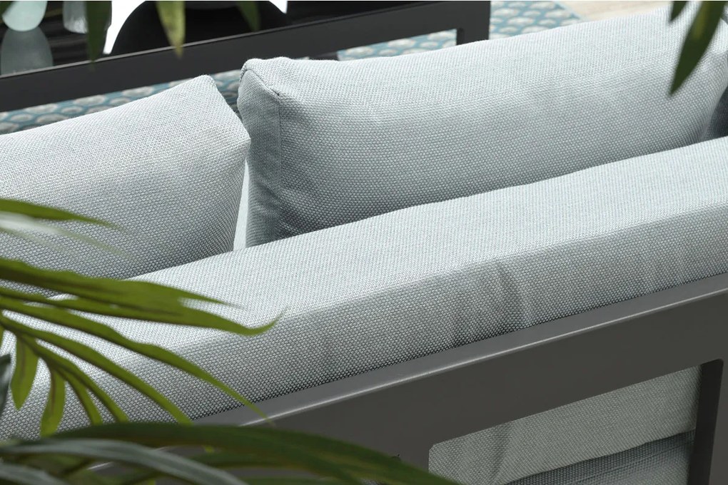Garden Impressions Kiki loungeset 3-delig links - mint grijs