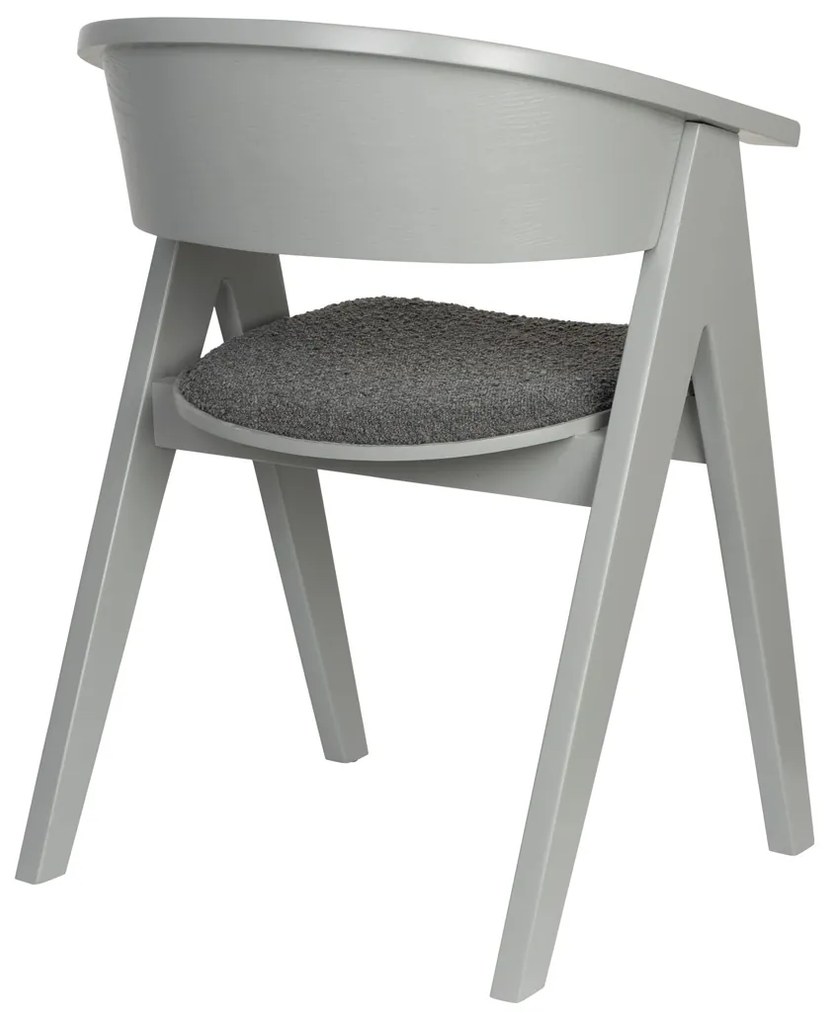 Zuiver Ndsm Design Eetkamerstoel Grijs Hout