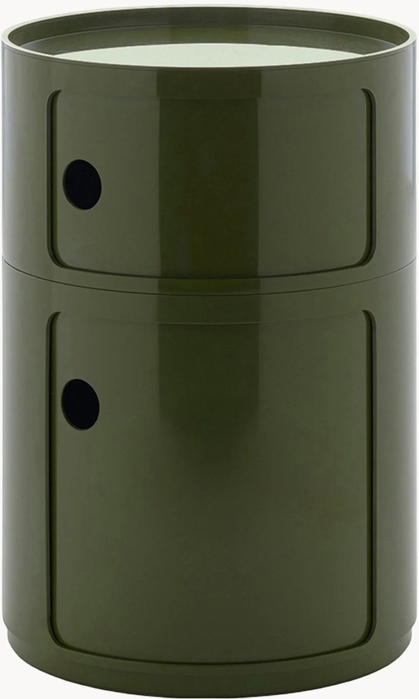 Design container Componibili, 2 modules, H 62 cm