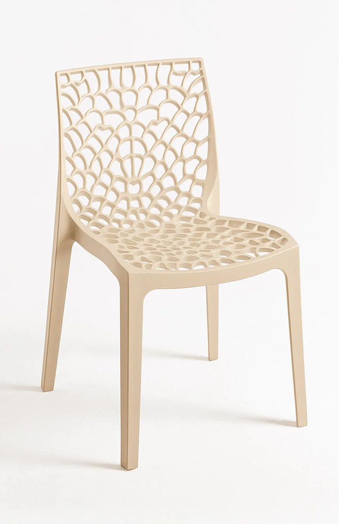 Set 4 Root Stoelen