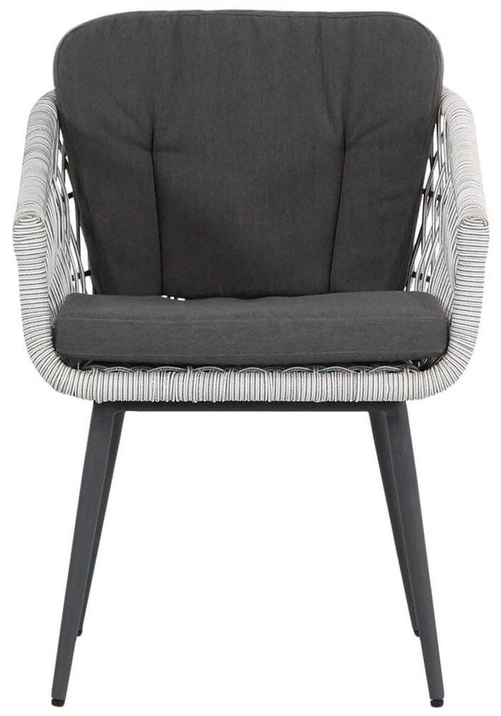 Tuinset 8 personen 330 cm Rope Wit Lifestyle Garden Furniture Western/Trente