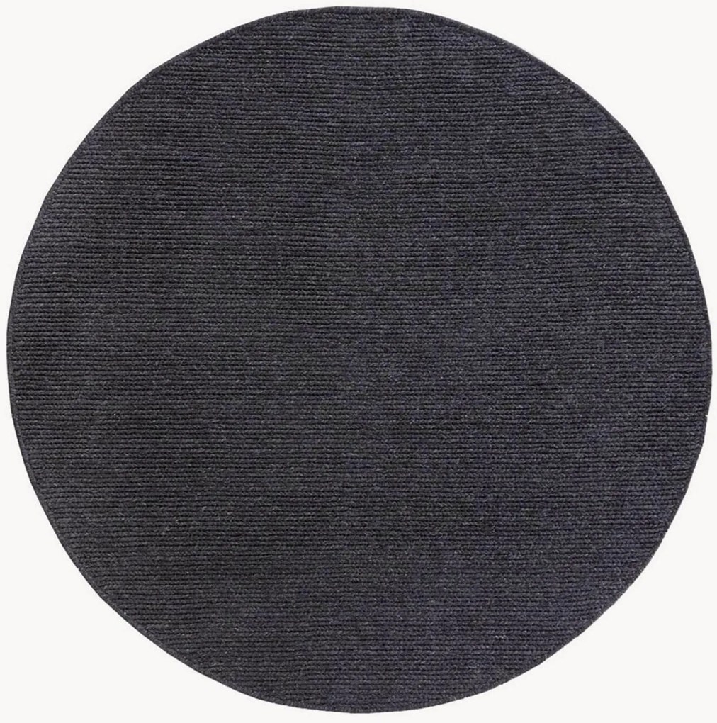 Rond wollen vloerkleed Francois