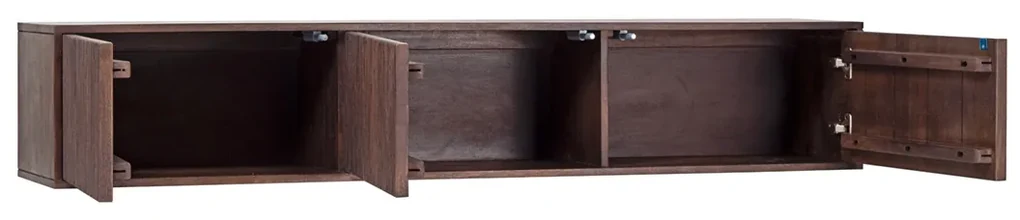 Hangend Tv-meubel Hout 160 Cm - 160x33x29cm.