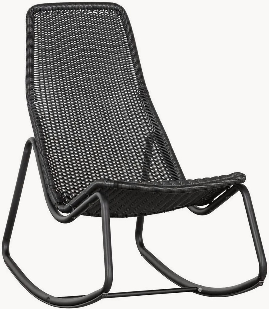 Schommelende loungestoel voor in de tuin Tom