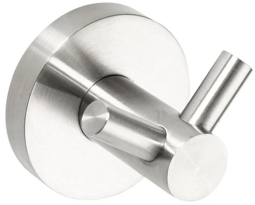 Sapho X-Steel dubbele handdoekhaak RVS geborsteld