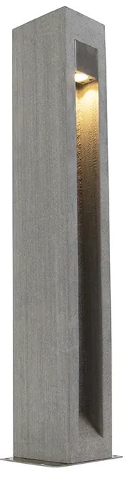 Moderne staande buitenlamp bazalt 70 cm - Sneezy