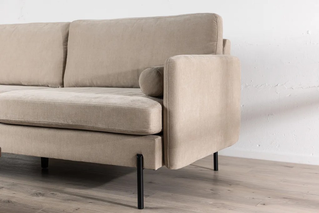 Jörn Urban Sofa - 3-Zitsbank - Beige Velour Stof - Jorn