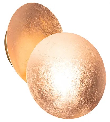Moderne wandlamp koper rond 20cm - Sunrise Modern G9 Binnenverlichting Lamp