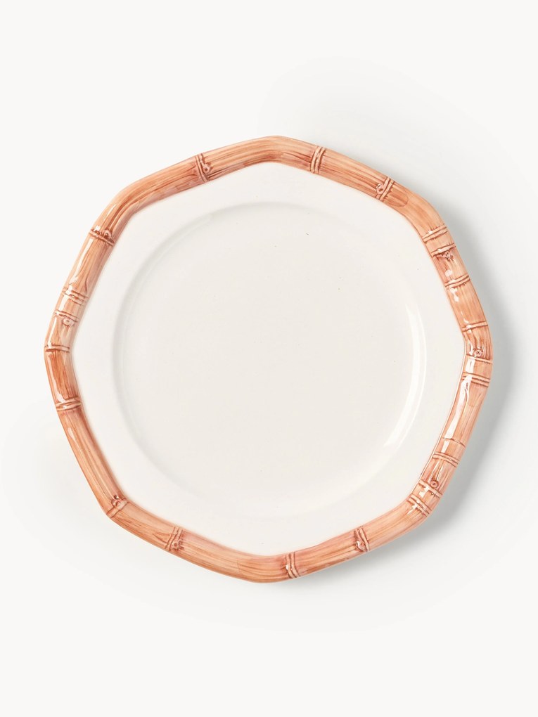 Handbeschilderd dinerbord Bamboo