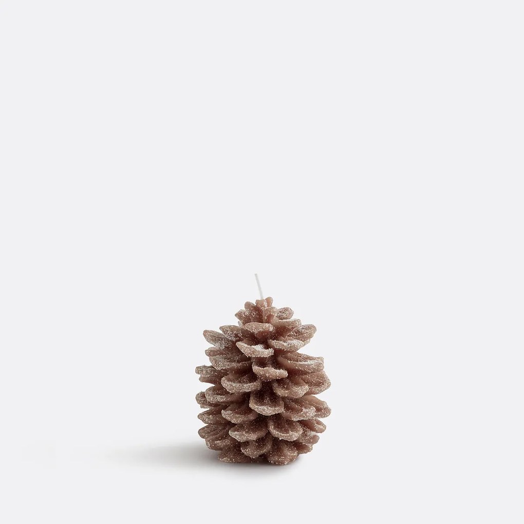 Waskaars, dennenappelvorm, H9,5 cm, Caspar