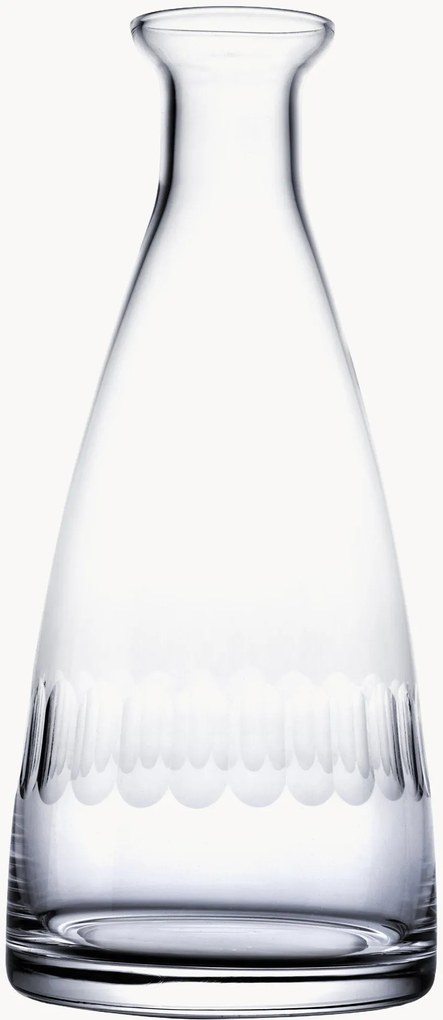 Mondgeblazen kristallen karaf Lens, 850 ml