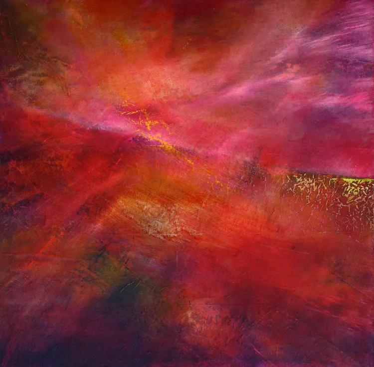 Ilustratie Summer wind, Annette Schmucker, (40 x 40 cm)