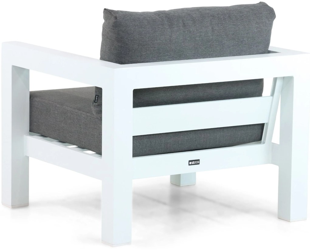 Tuinstoel Aluminium Wit Lifestyle Garden Furniture Luca