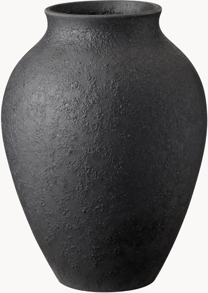 Vaas Knabstrup van keramiek, H 20 cm