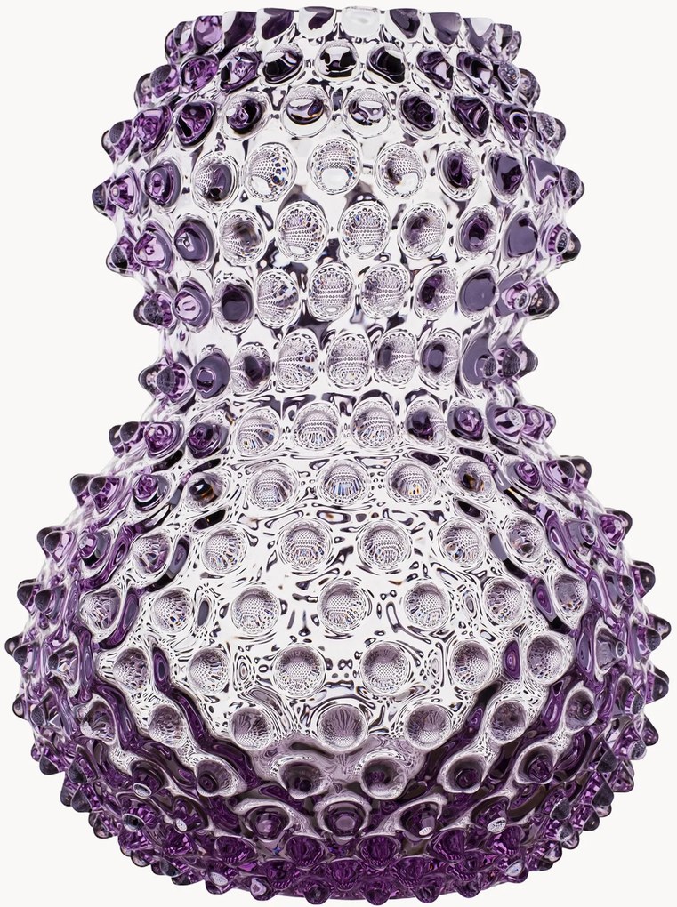 Mondgeblazen vaas Hobnail, H 20 cm