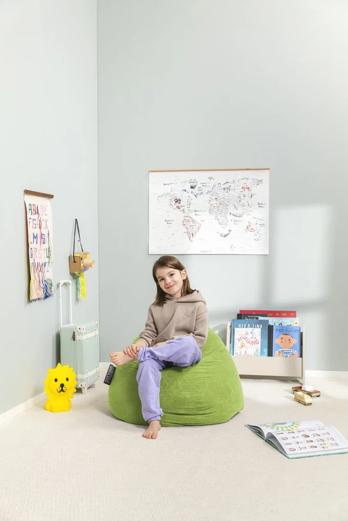 Kinder Zitzak BeanBag Easy L - Groen