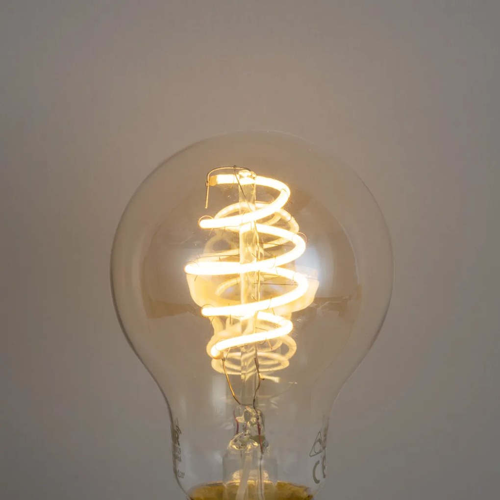 Set van 5 Smart E27 dimbare LED lampen A60 amber 4.9W 320 lm 2500K