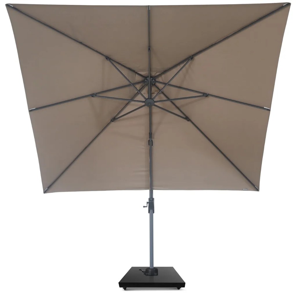 Zweefparasol  3x3m S1 (excl. voet) Transparant Camello Diego