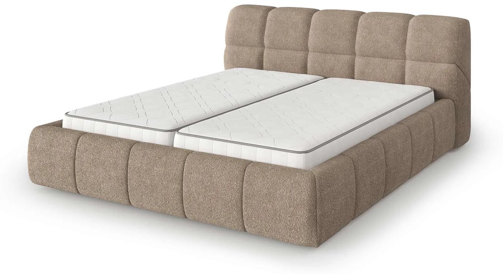 Gestoffeerd Bedframe Night Santiago – Bij Swiss Sense