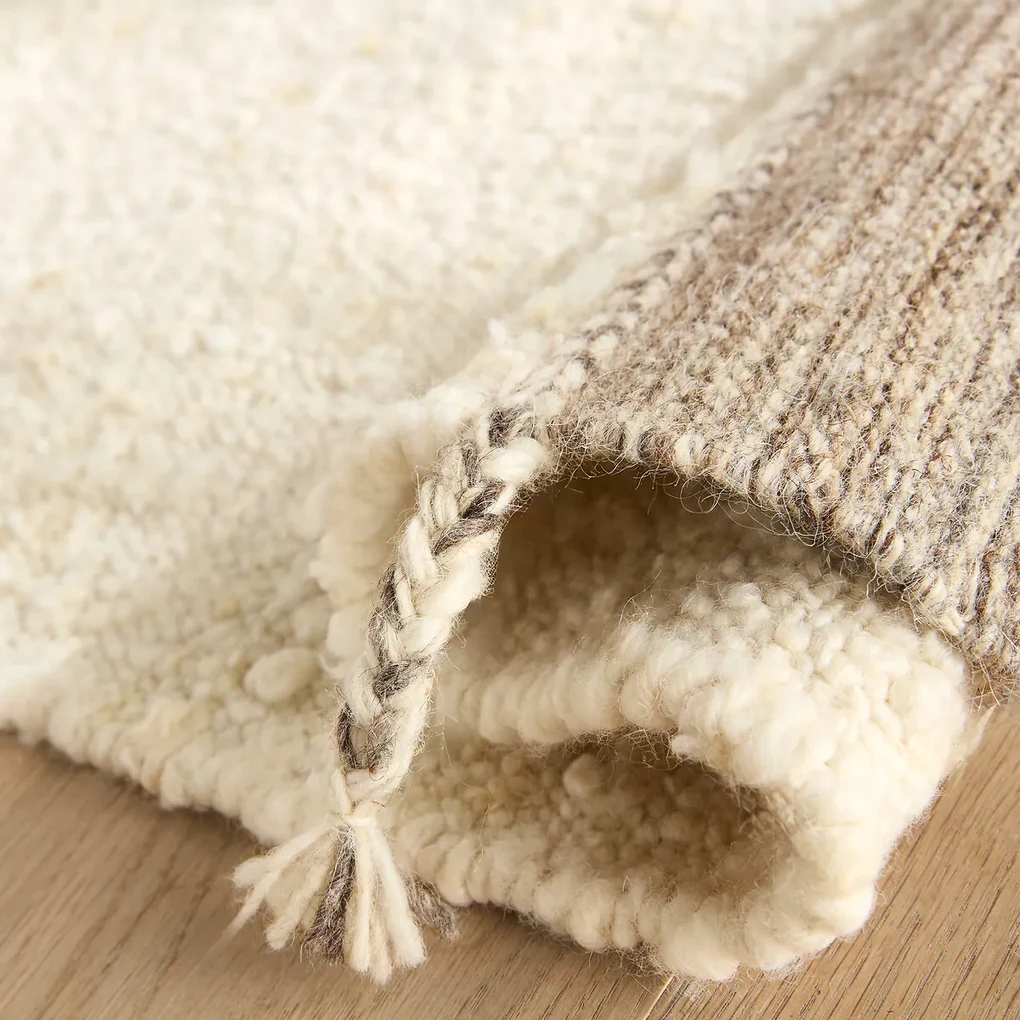 Handgeweven vloerkleed, zuiver wol, Malli