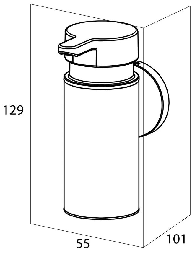 Tiger Noon zeepdispenser medium RVS