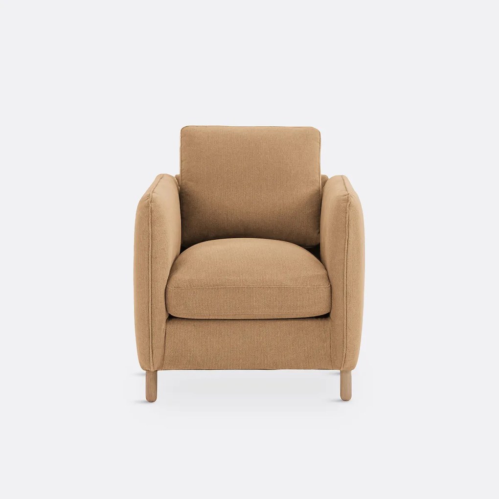 Fauteuil mêlee polyester, Loméo