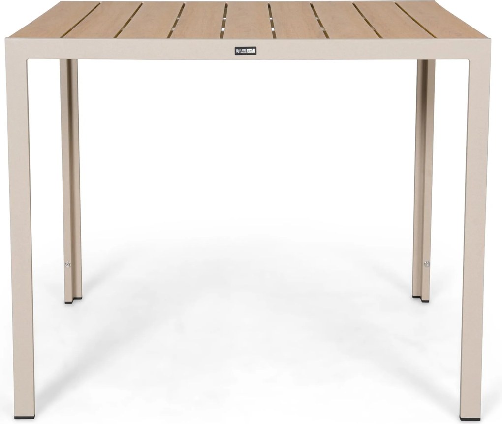 Tuinset 4 personen 909 cm Aluminium Zand/Beige Lifestyle Garden Furniture Ultimate/Creta