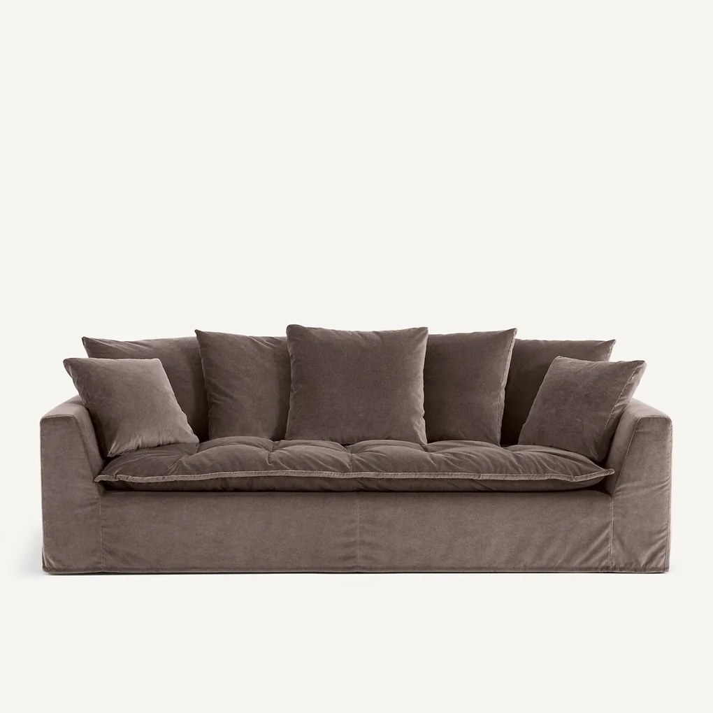 Zitbank fluweel-linnen, Otavia