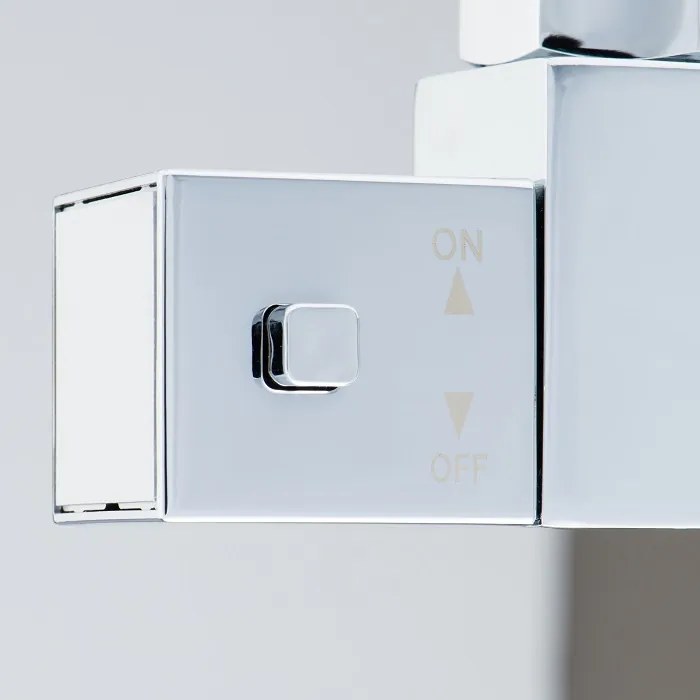 Schutte TOKYO thermostatische mengkraan douche, chroom