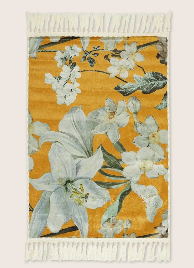 Essenza Rosalee vloerkleed met bloemenprint