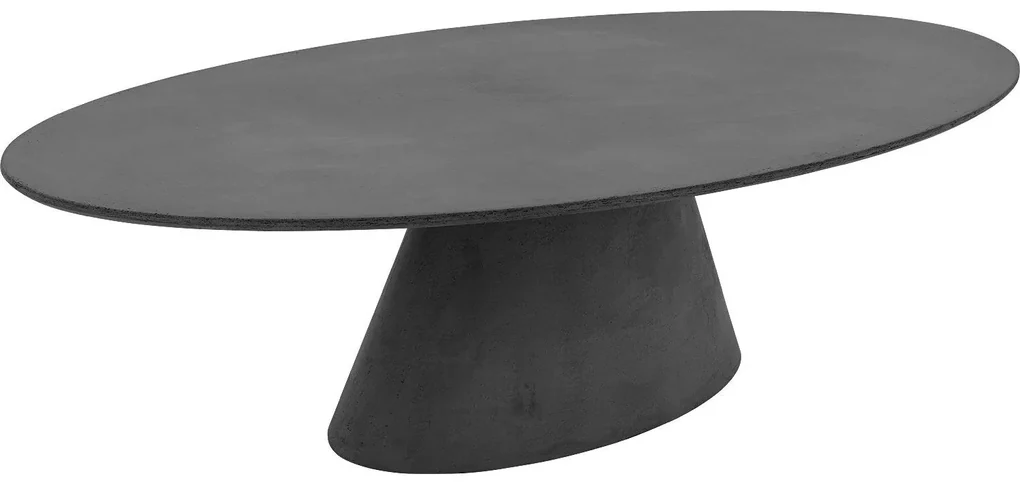 Goossens Eettafel Stone, Ovaal 280 x 120 cm