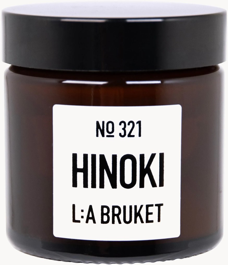 Geurkaars Hinoki (citrus, zwarte peper)